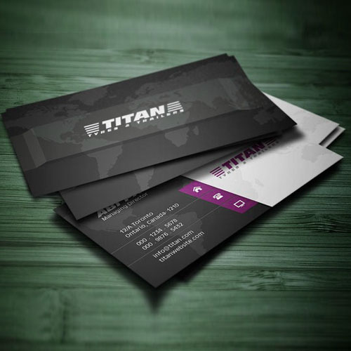 Embossed Gloss Business Cards - Image 4