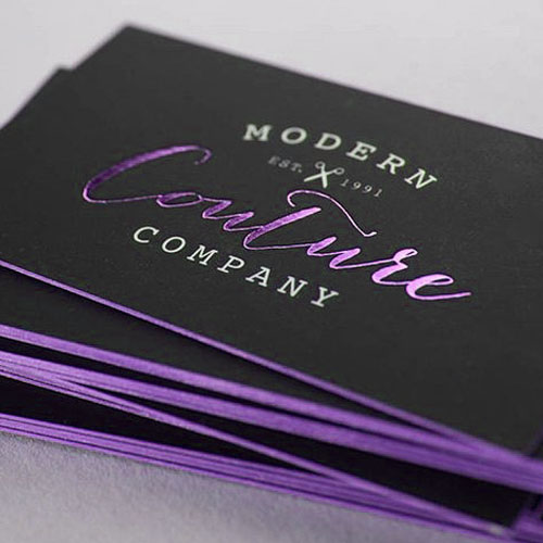 Soft Touch Business Cards - Image 4
